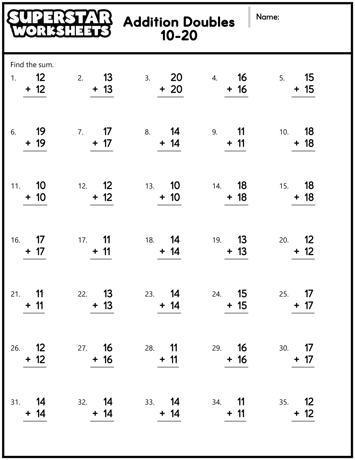 Free 6th Grade Math Printable Word Search