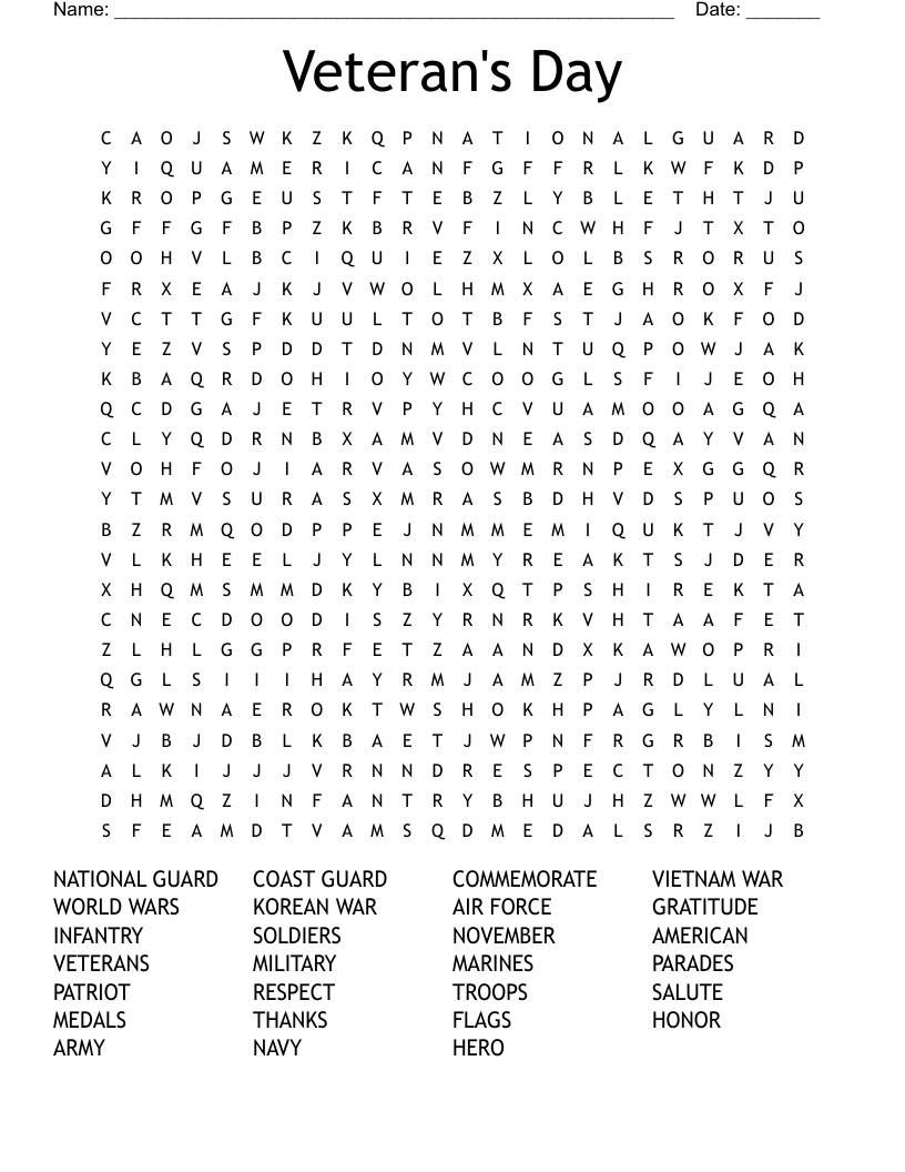 Memorial Day Word Search WordMint Worksheets Library Memorial Day Word Search WordMint Worksheets Library
