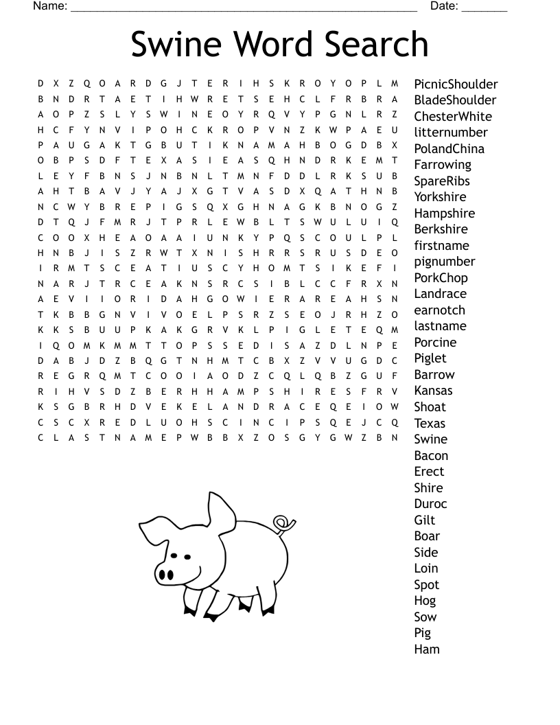 Mercy Watson Word Search WordMint Mercy Watson Word Search WordMint