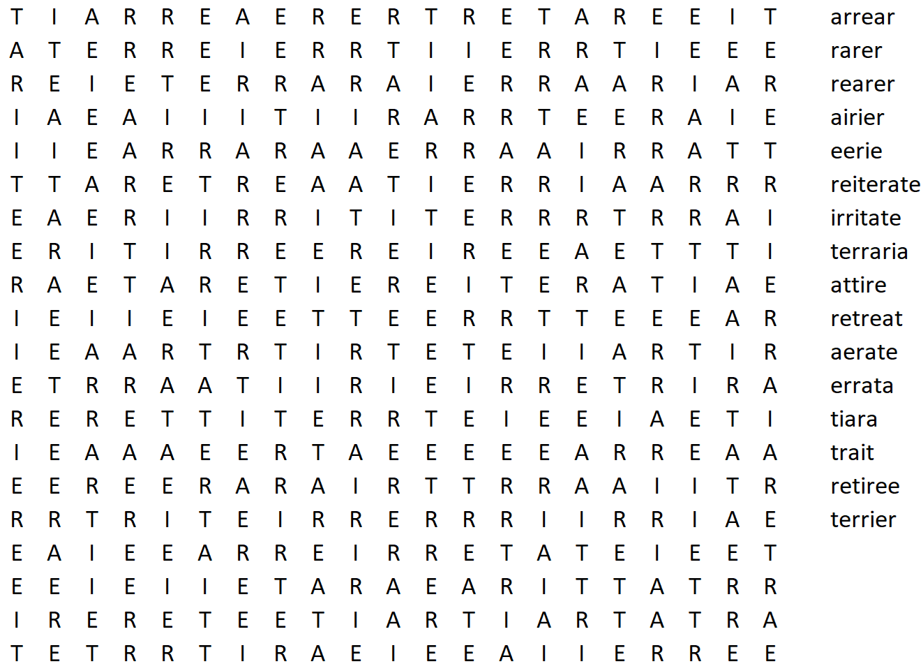 My Wife Says Word Searches Are Too Easy So I Made Her This Abomination R Puzzles