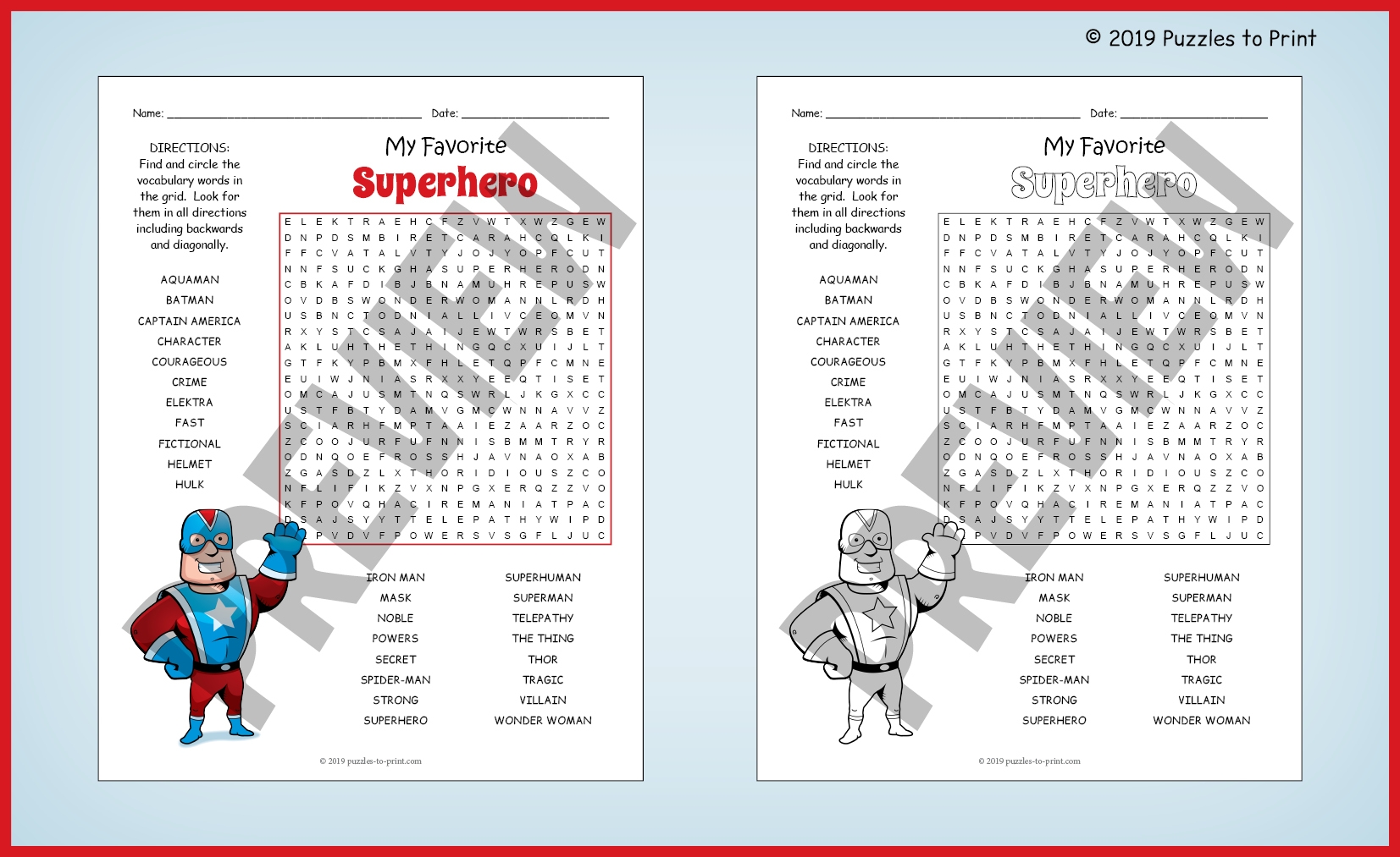 Printable Christmas Word Search Superteacher