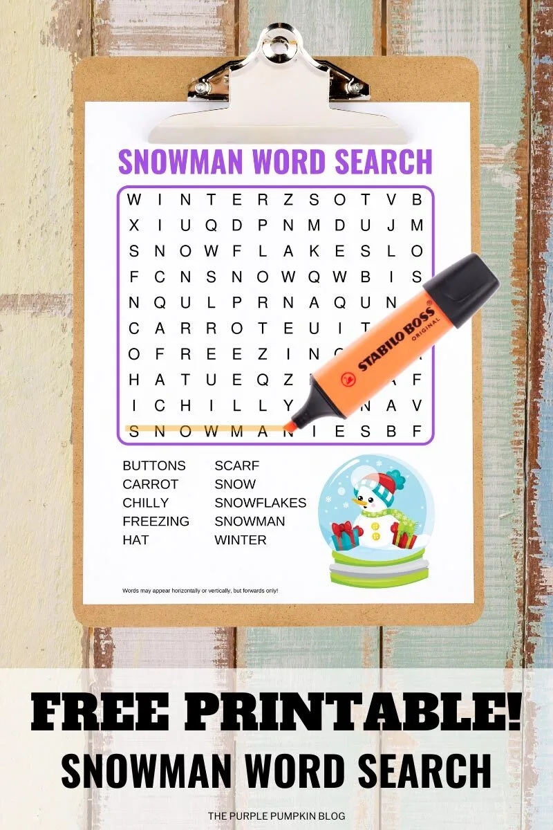 Nine Free Printable Snowman Word Search Puzzles Easy Medium Hard Nine Free Printable Snowman Word Search Puzzles Easy Medium Hard