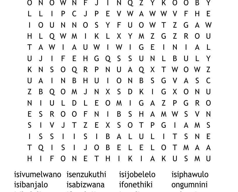 Nouns Word Search WordMint