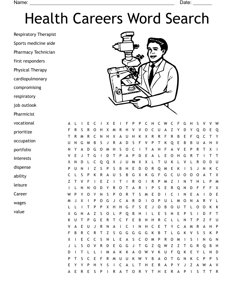 Occupational Therapy Mental Health Addiction Word Search WordMint
