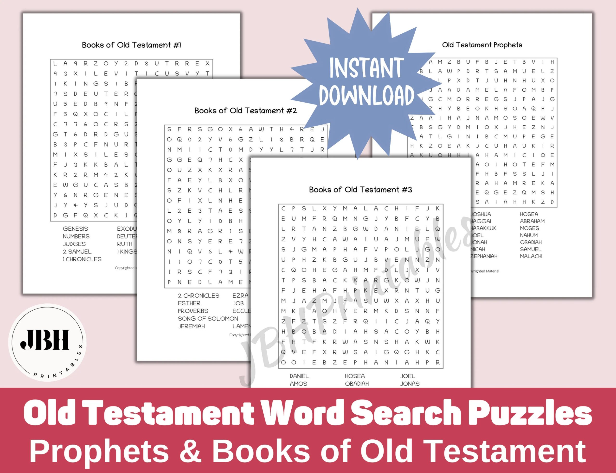 Printable Biblical Word Search