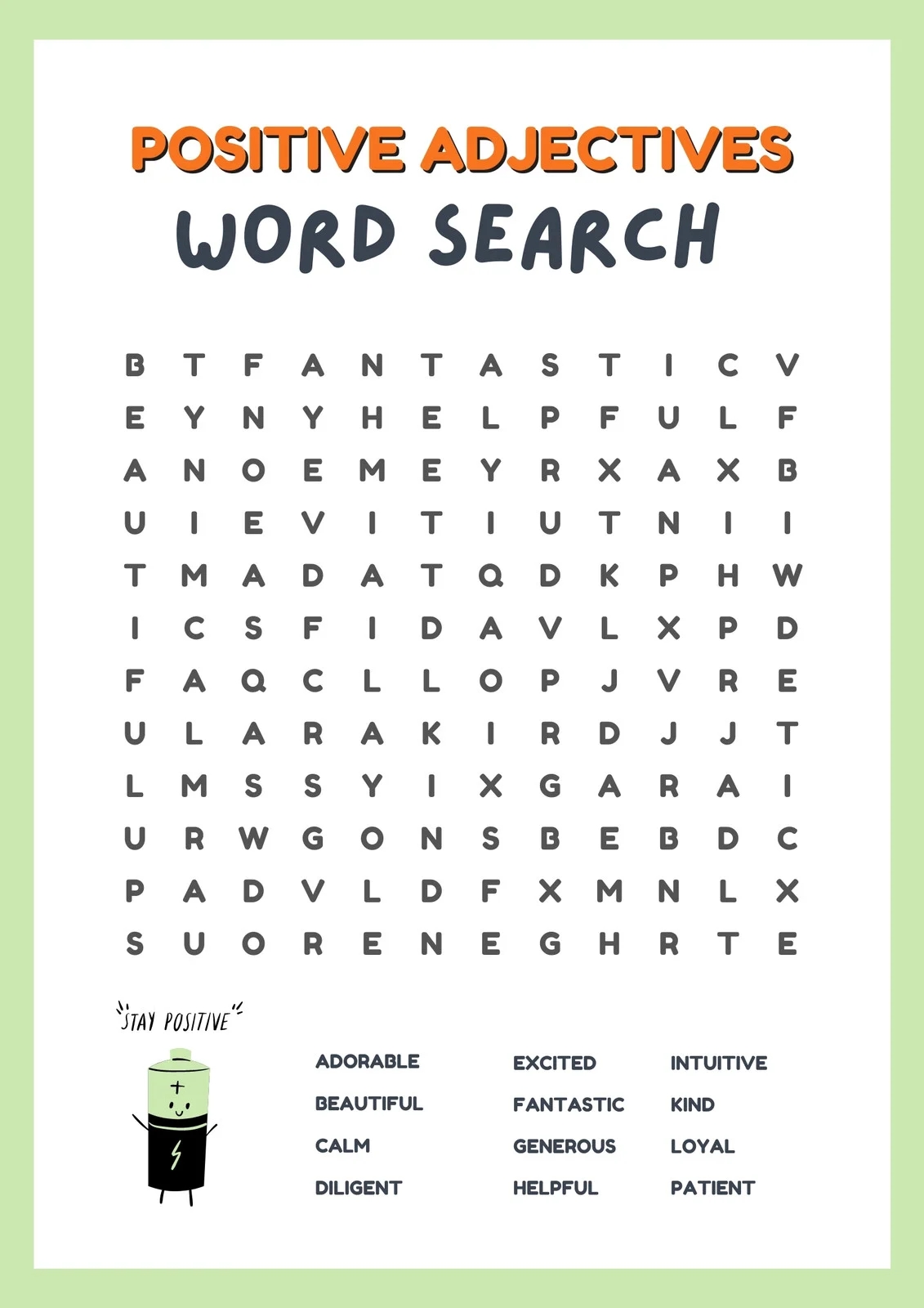 Page 2 Free Printable Word Search Worksheet Templates Canva