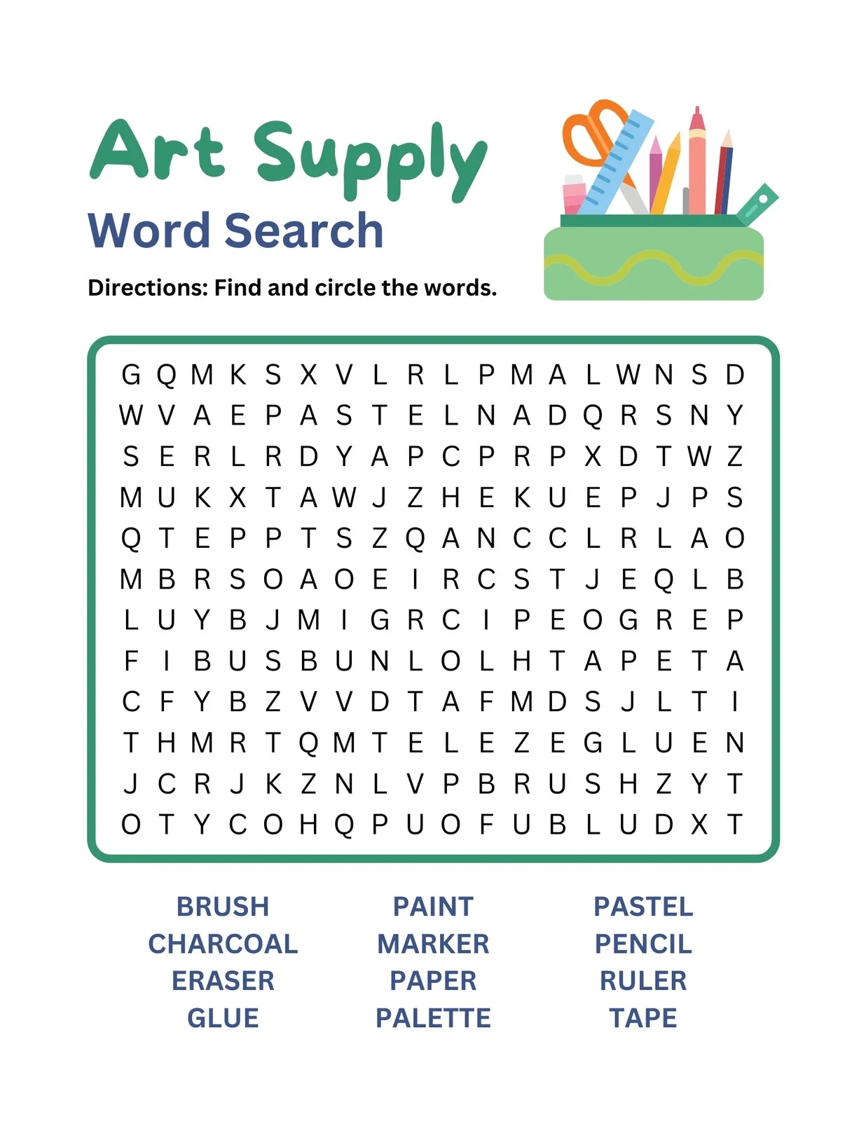 Page 2 Free Printable Word Search Worksheet Templates Canva