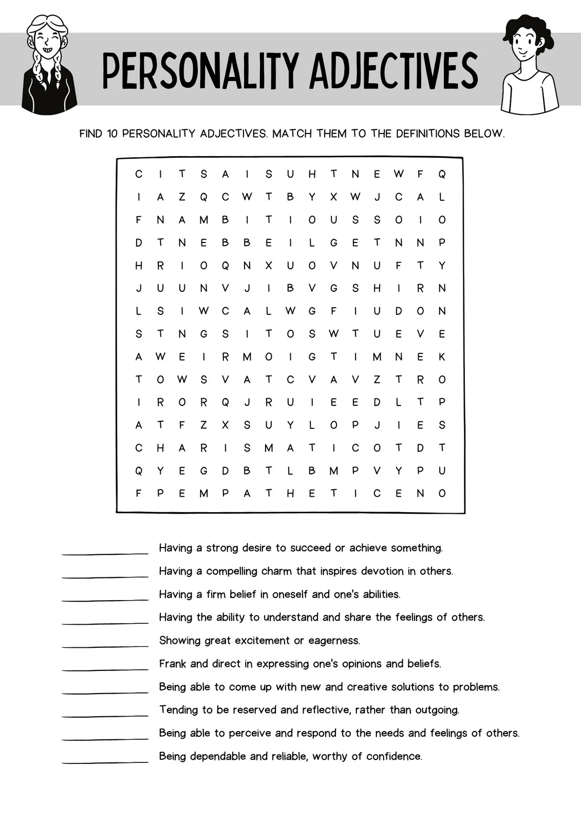 Page 3 Free Printable Word Search Worksheet Templates Canva