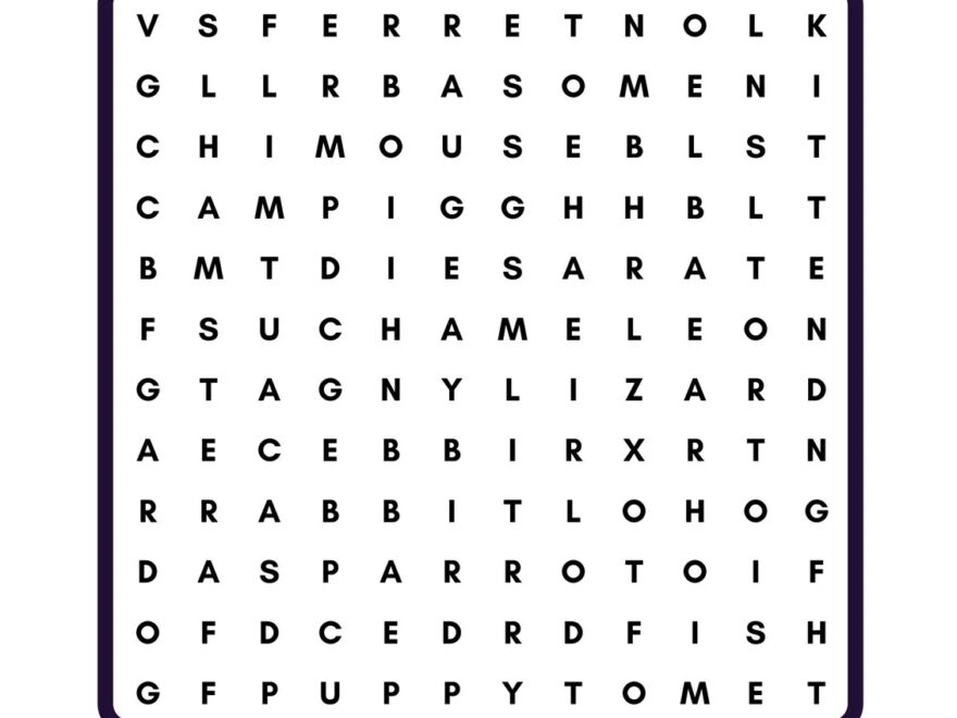 Page 5 Free Printable Word Search Worksheet Templates Canva
