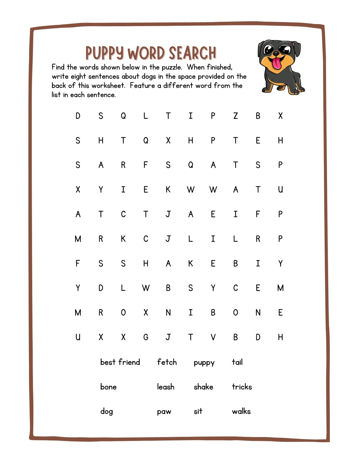 Page 5 Free Printable Word Search Worksheet Templates Canva