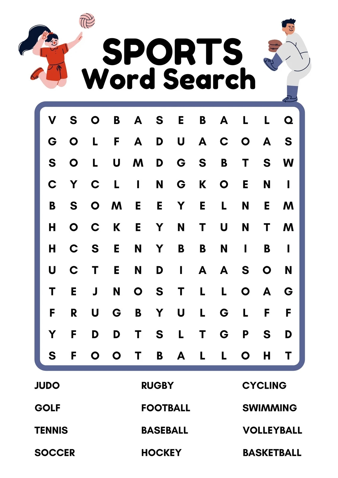 Page 5 Free Printable Word Search Worksheet Templates Canva