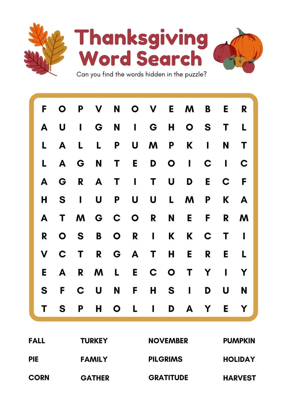 Page 8 Free Printable Word Search Worksheet Templates Canva