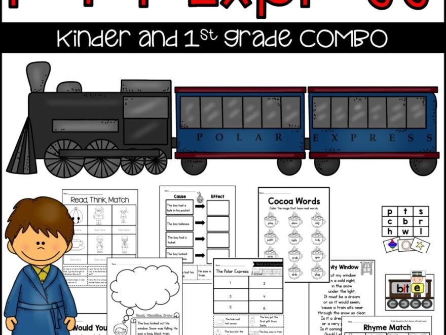 Polar Express Gingerbread Santa Writing And Cute Crafts Sarah s Teaching Snippets