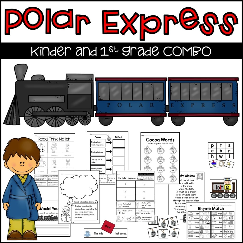 Polar Express Gingerbread Santa Writing And Cute Crafts Sarah s Teaching Snippets