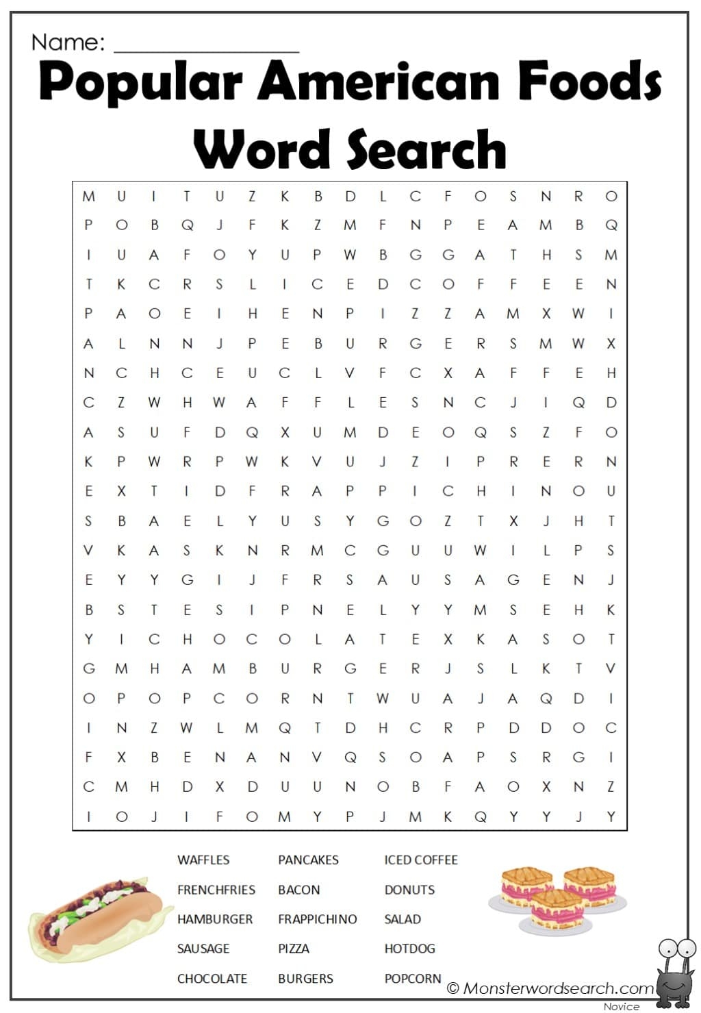 Printable Word Searches For Middle School