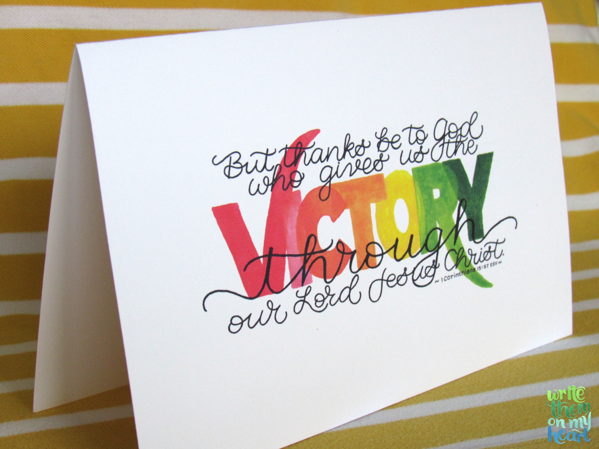 Printable Bible Verse Greeting Cards Write Them On My Heart