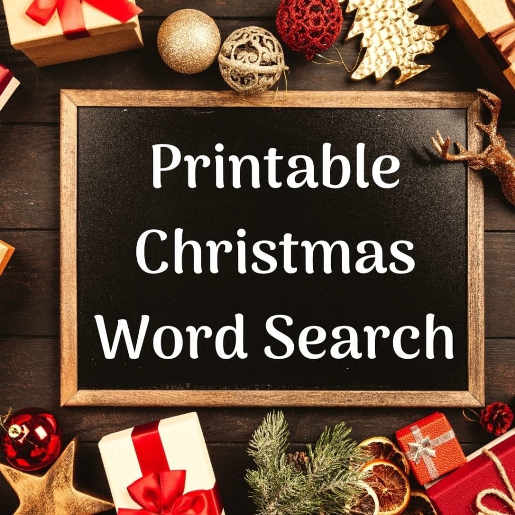Printable Christmas Word Search Dave s Christmas Wonderland