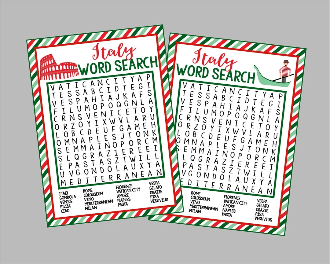 Printable Italy Word Search Word Search For Italy Party Travel Trip Game Or Lesson Plan Instant Digital Download Files Etsy Printable Italy Word Search Word Search For Italy Party Travel Trip Game Or Lesson Plan Instant Digital Download Files Etsy