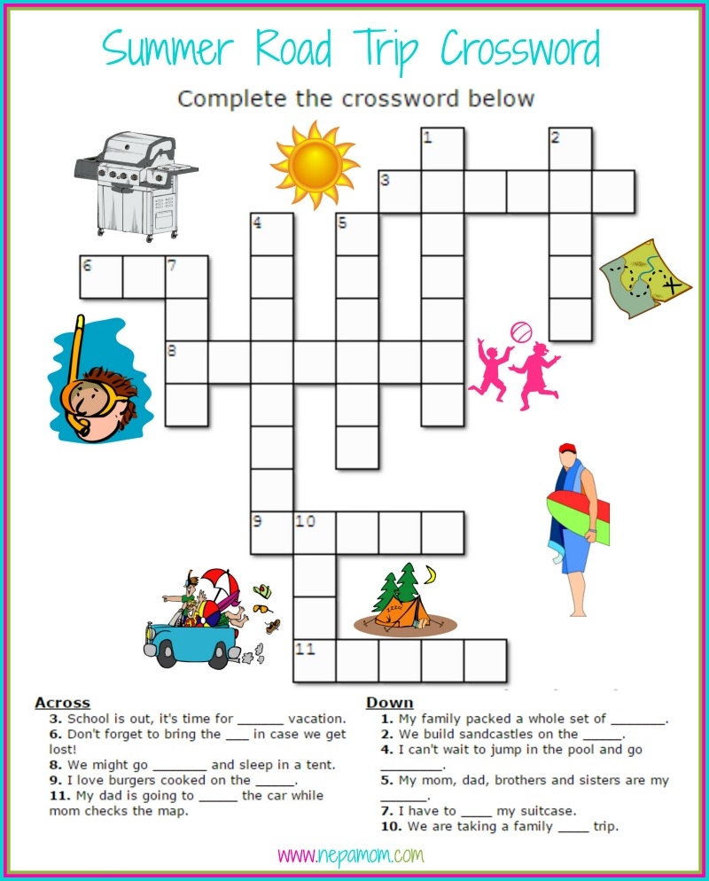 printable road trip games good food and family fun worksheets library
