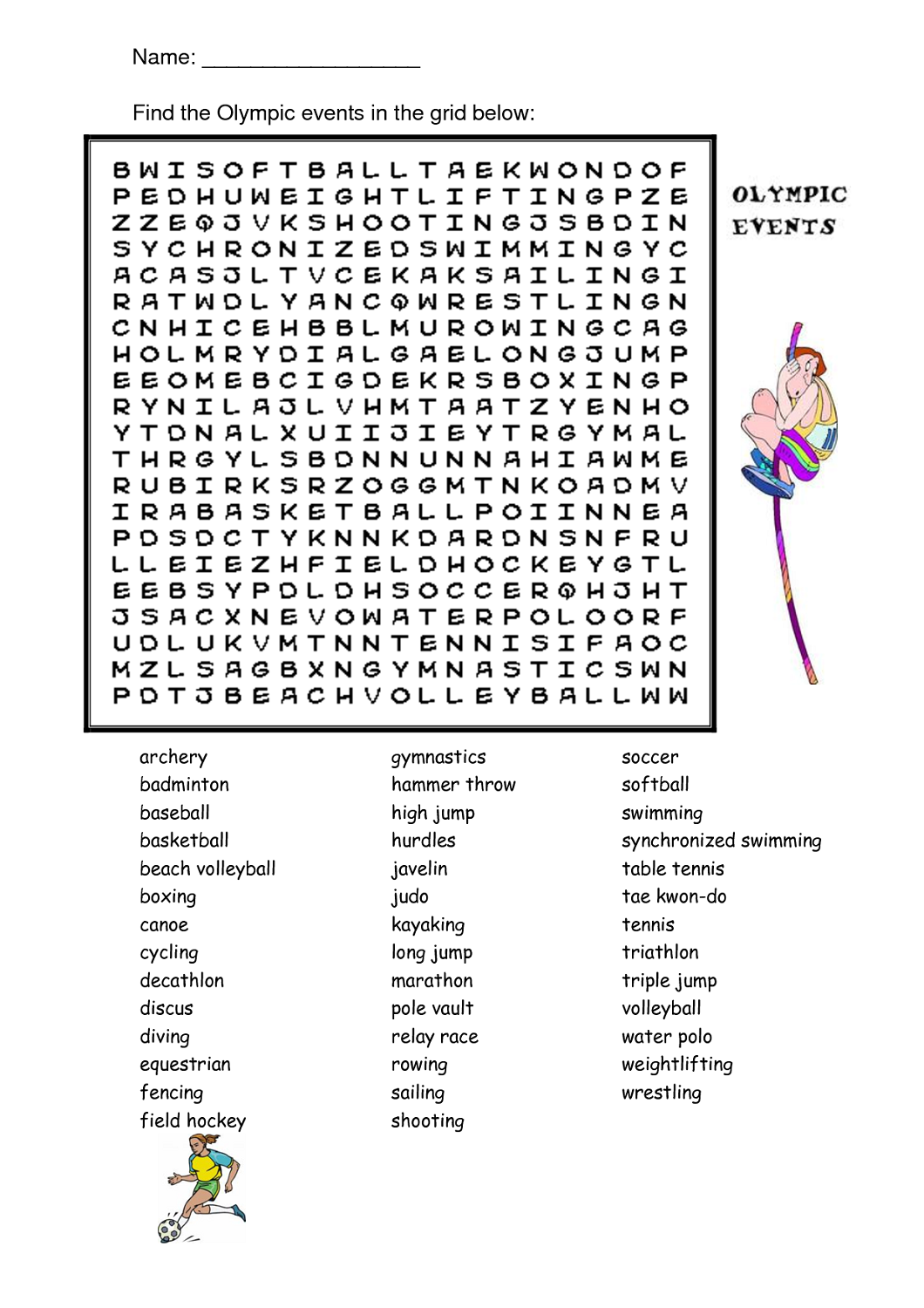 printable word search sports activity shelter printable word search sports activity shelter