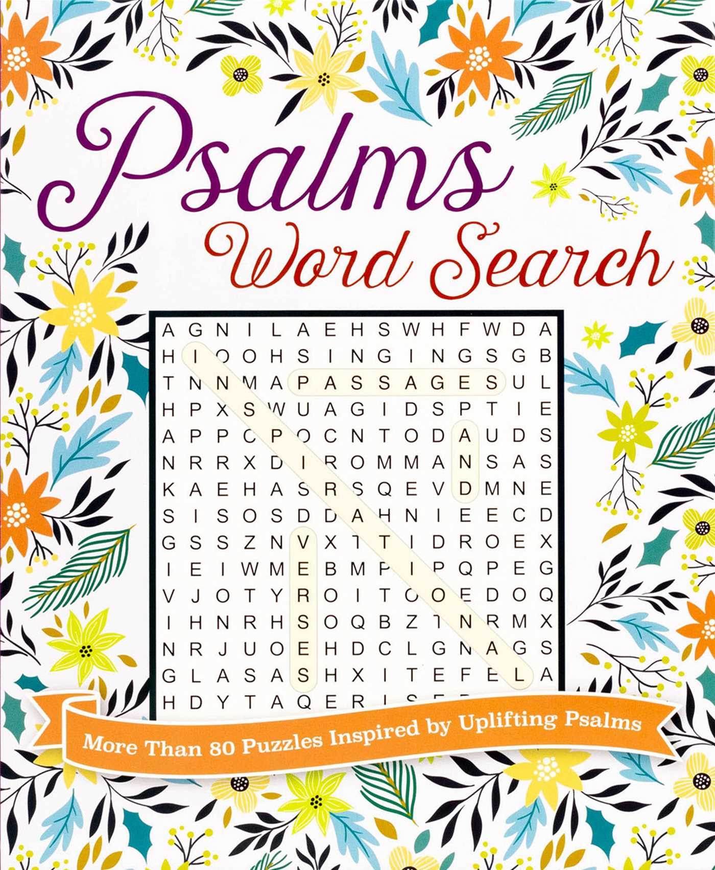 Psalms Word Search Book By Editors Of Thunder Bay Press Official Publisher Page Simon Schuster