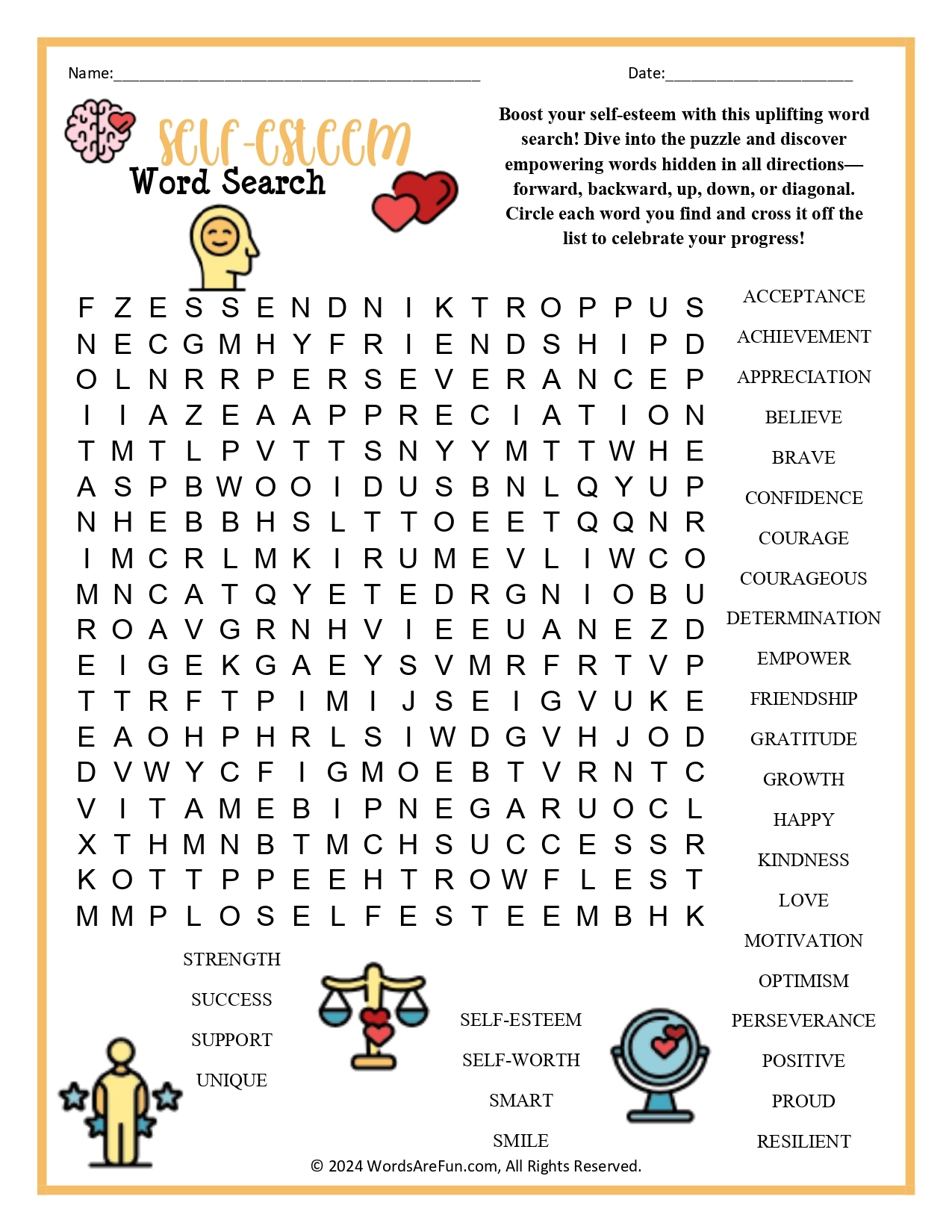 Psychology Sociology Word Search Puzzles For Free