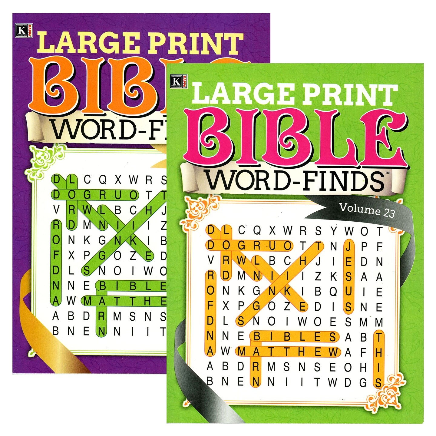 Puzzle KAPPA Large Print Bible Word Finds Book Michaels