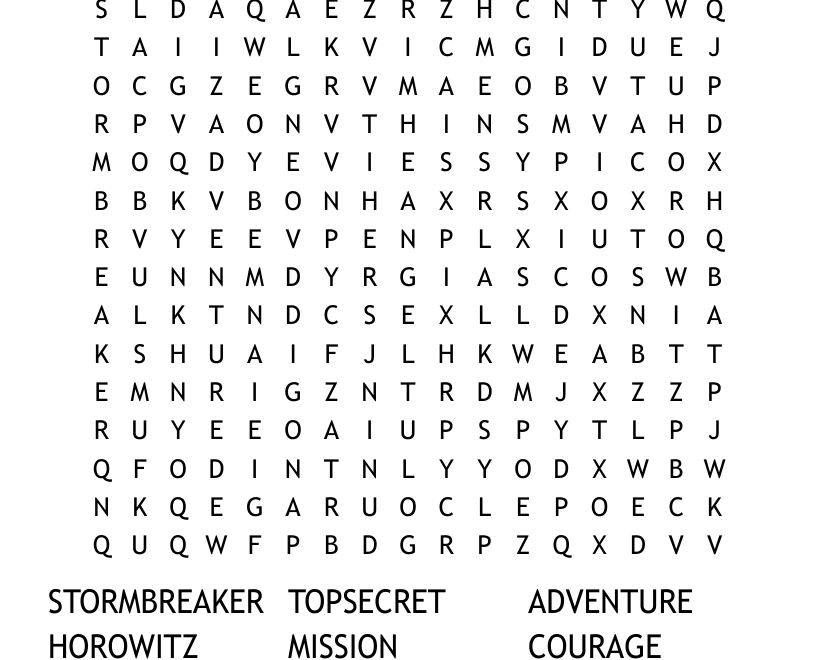 PUZZLE STORM Word Search WordMint