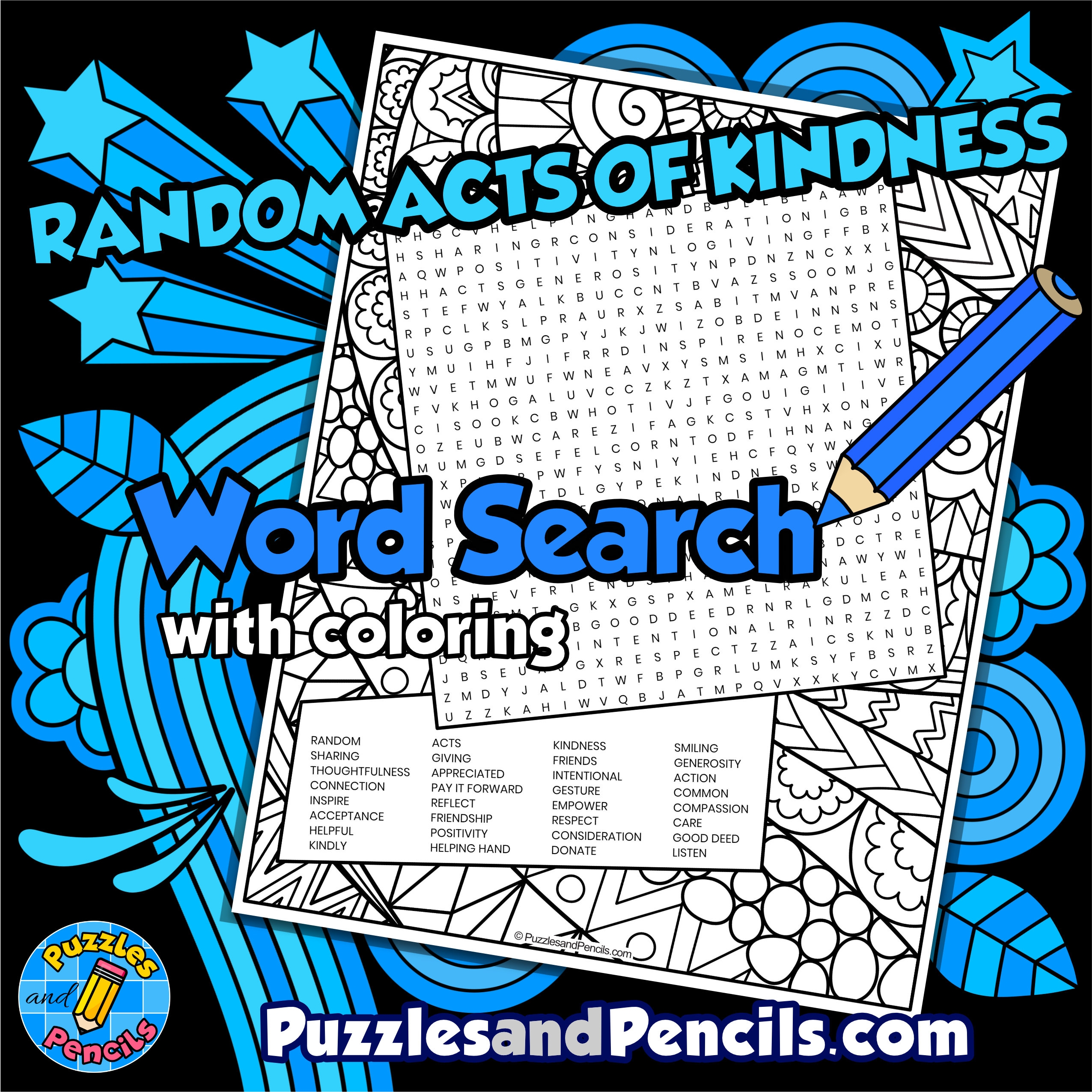 Esl Word Games Printable Kindness Word Search Printable
