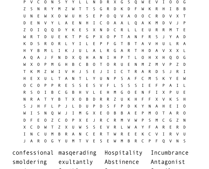 Robin Hood Word Search WordMint