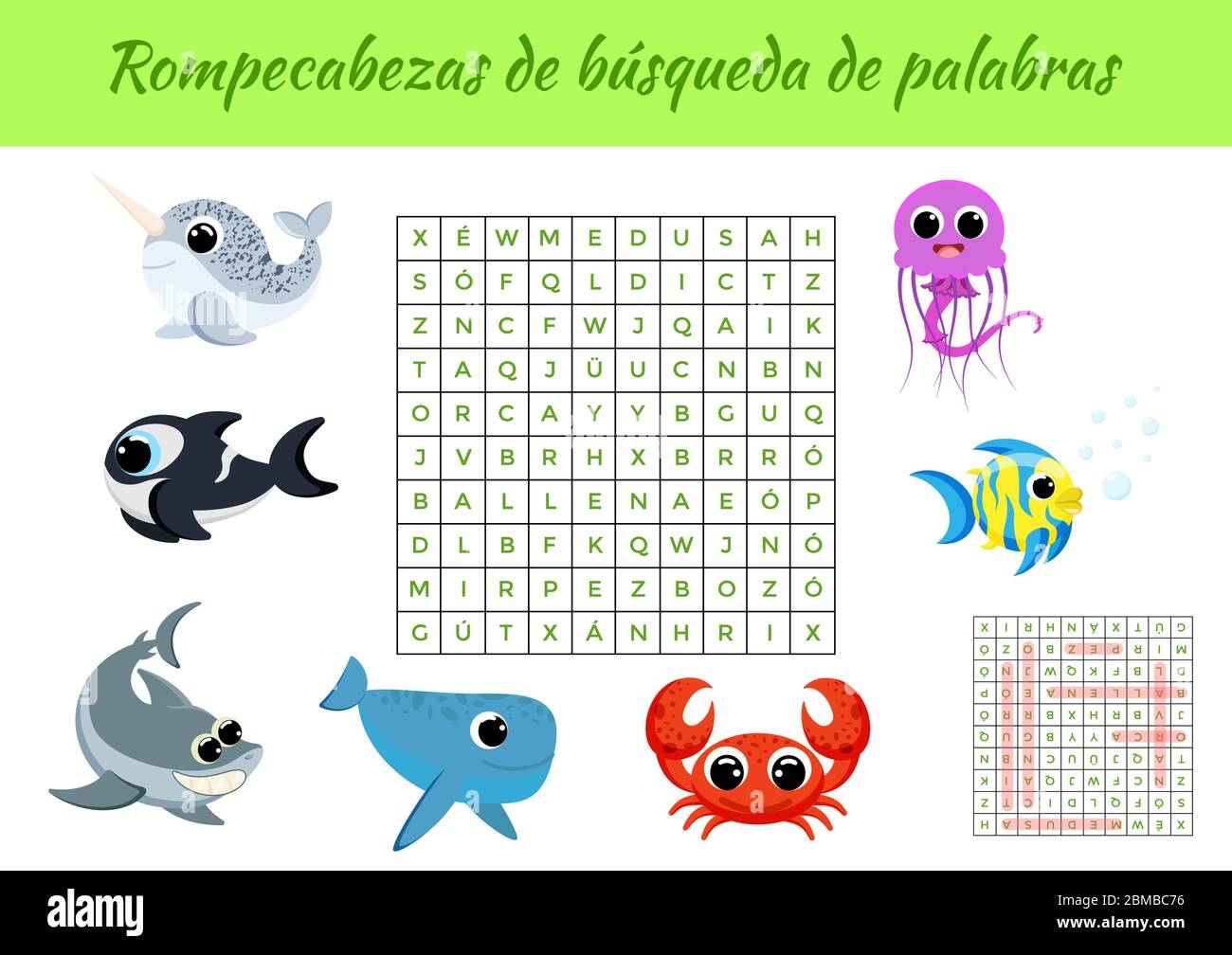 Spanish Word Search Puzzles Printable