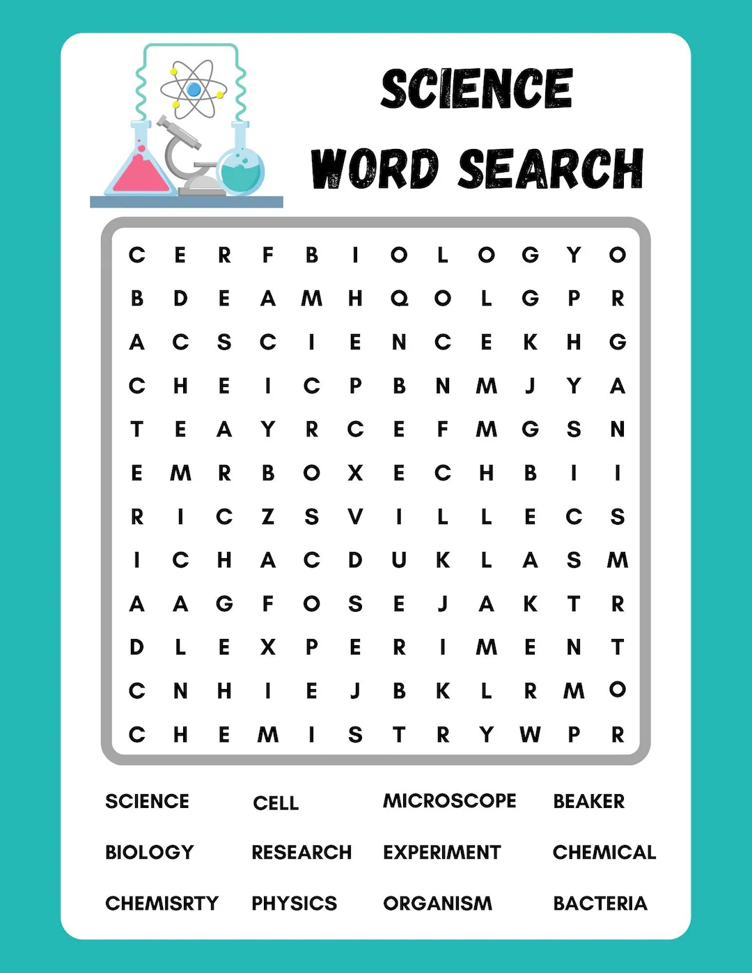 Easy Pet Word Search Printable