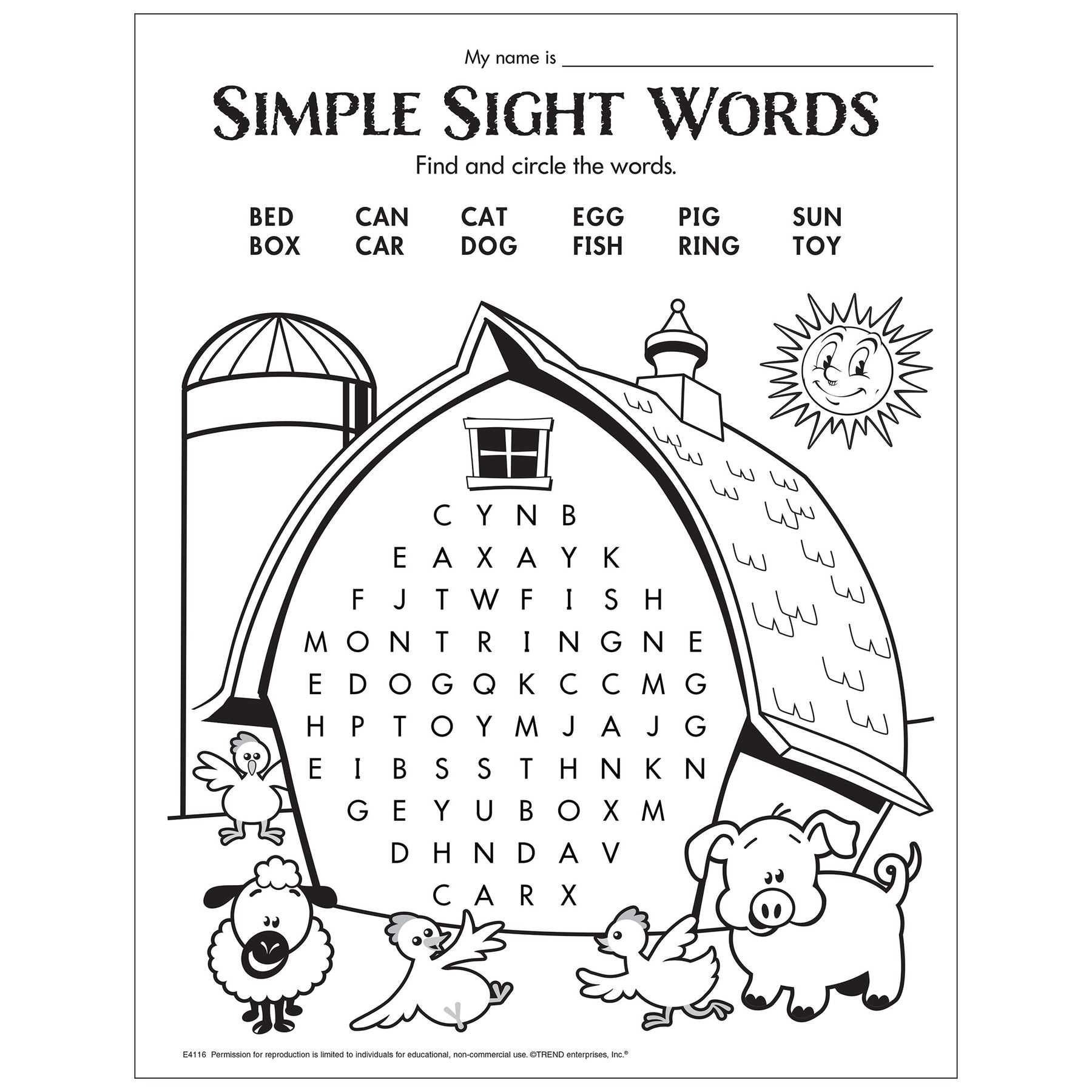 Sight Words Word Search Worksheet Free Printable Digital PDF Worksheets Library