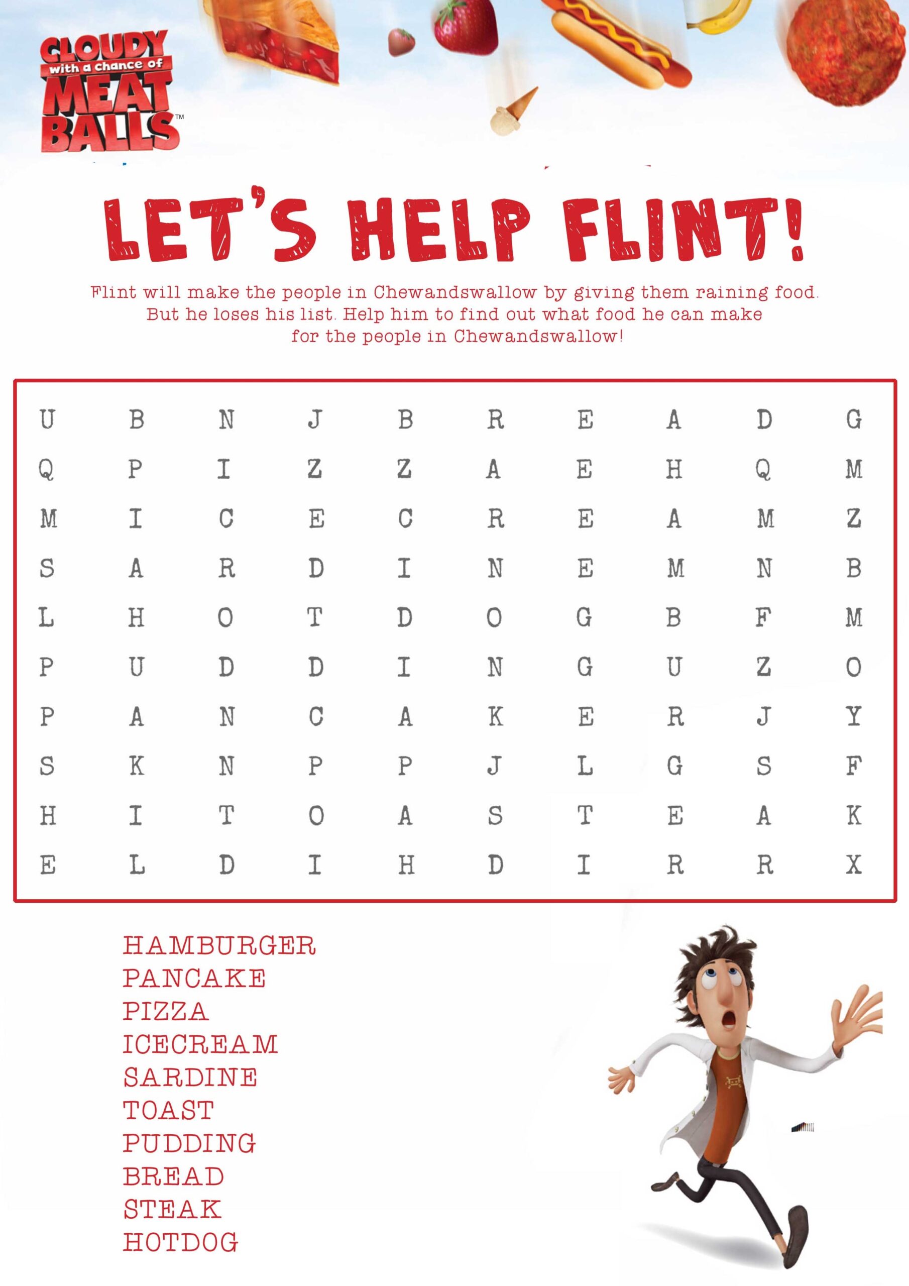 Make Your Own Word Search Puzzle Template Printable