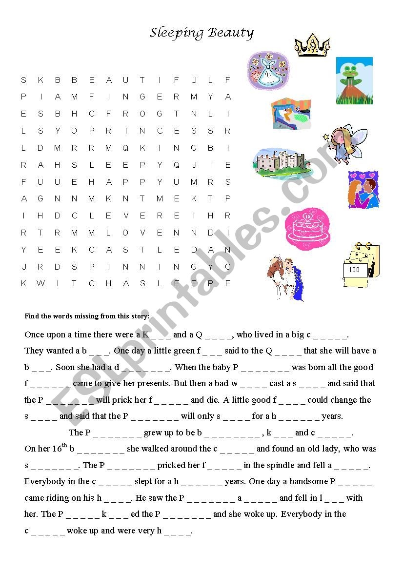 Beauty Search Word Puzzle Printable