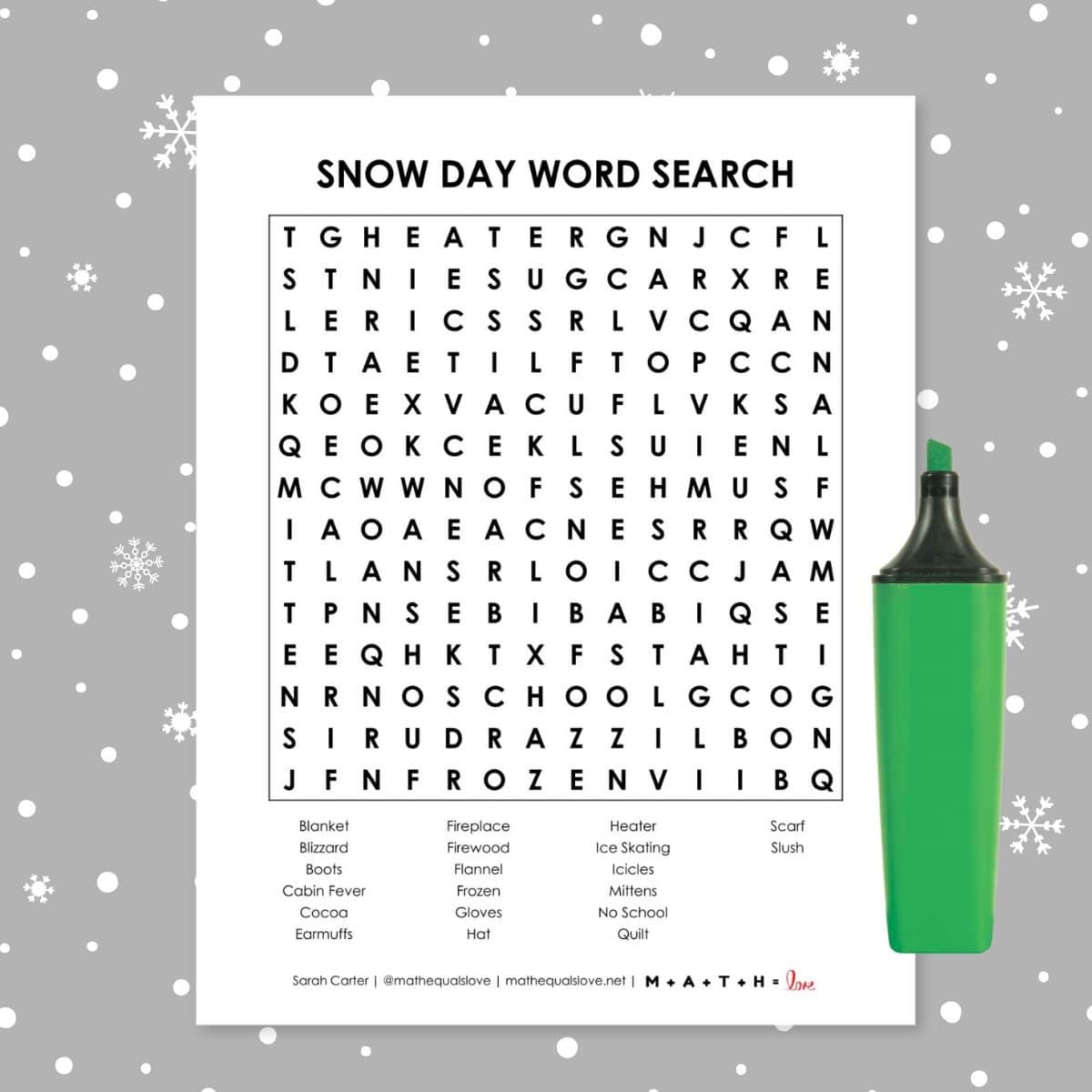Free Printable Search Word Puzzles