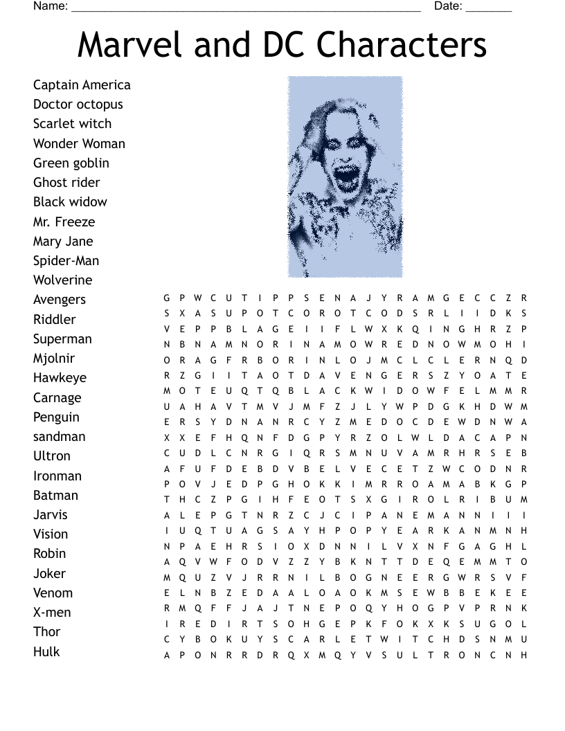 SPIDER WORD SEARCH WordMint