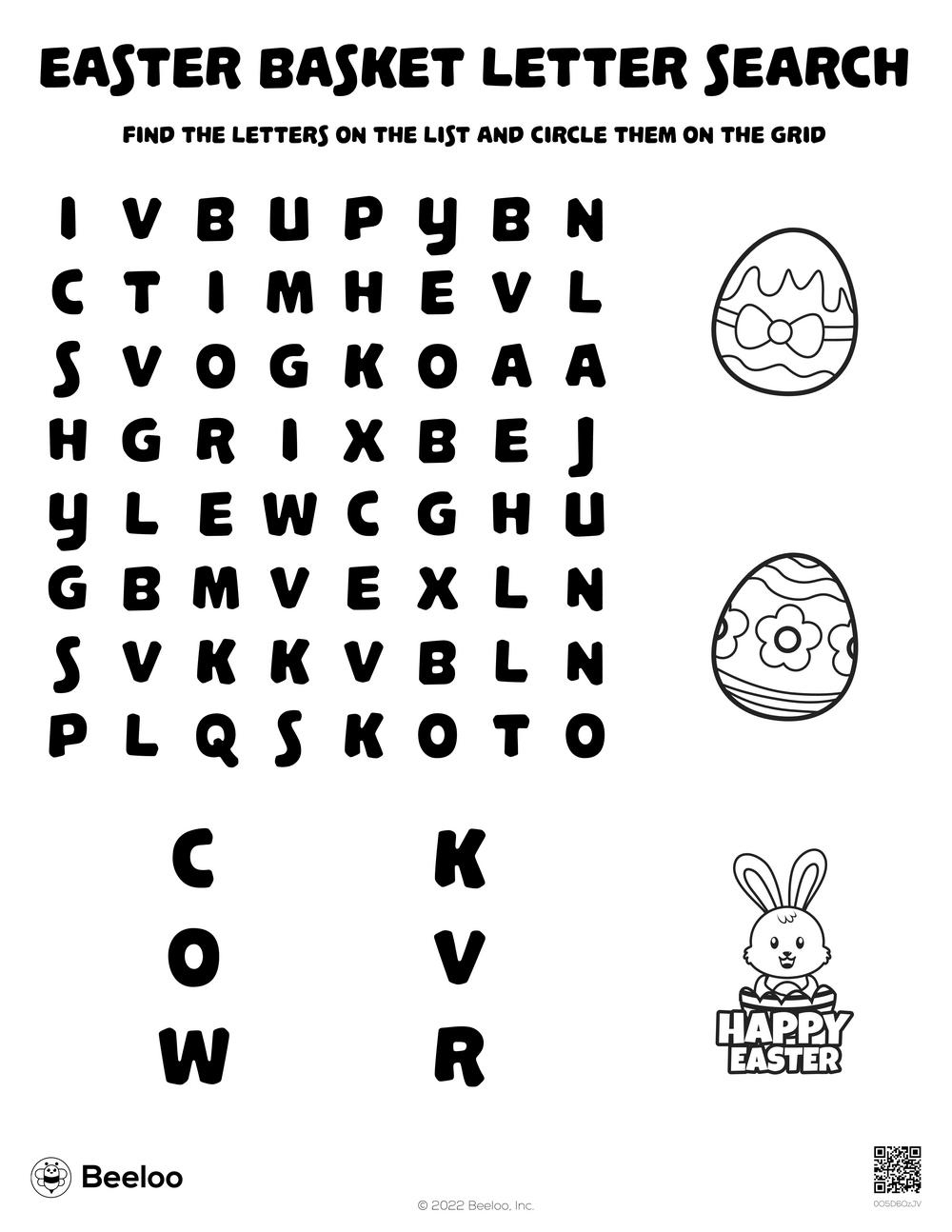 Printable Word Searches For Easter