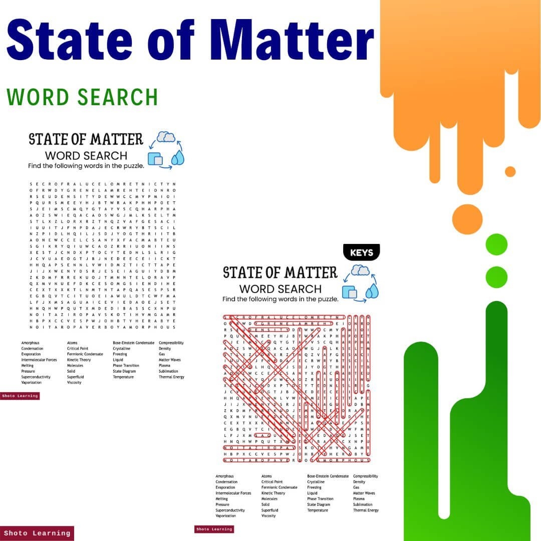 Word Search Density Printable