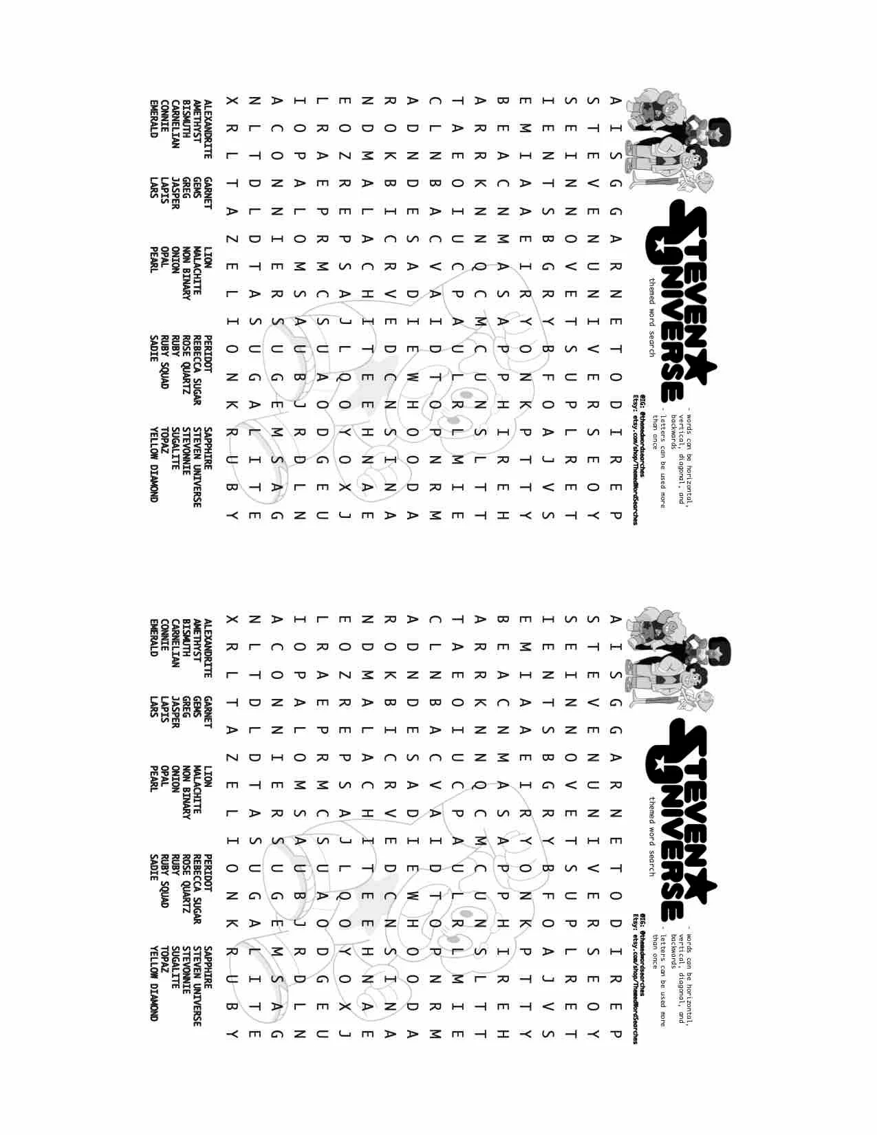 Epic Word Search Printable