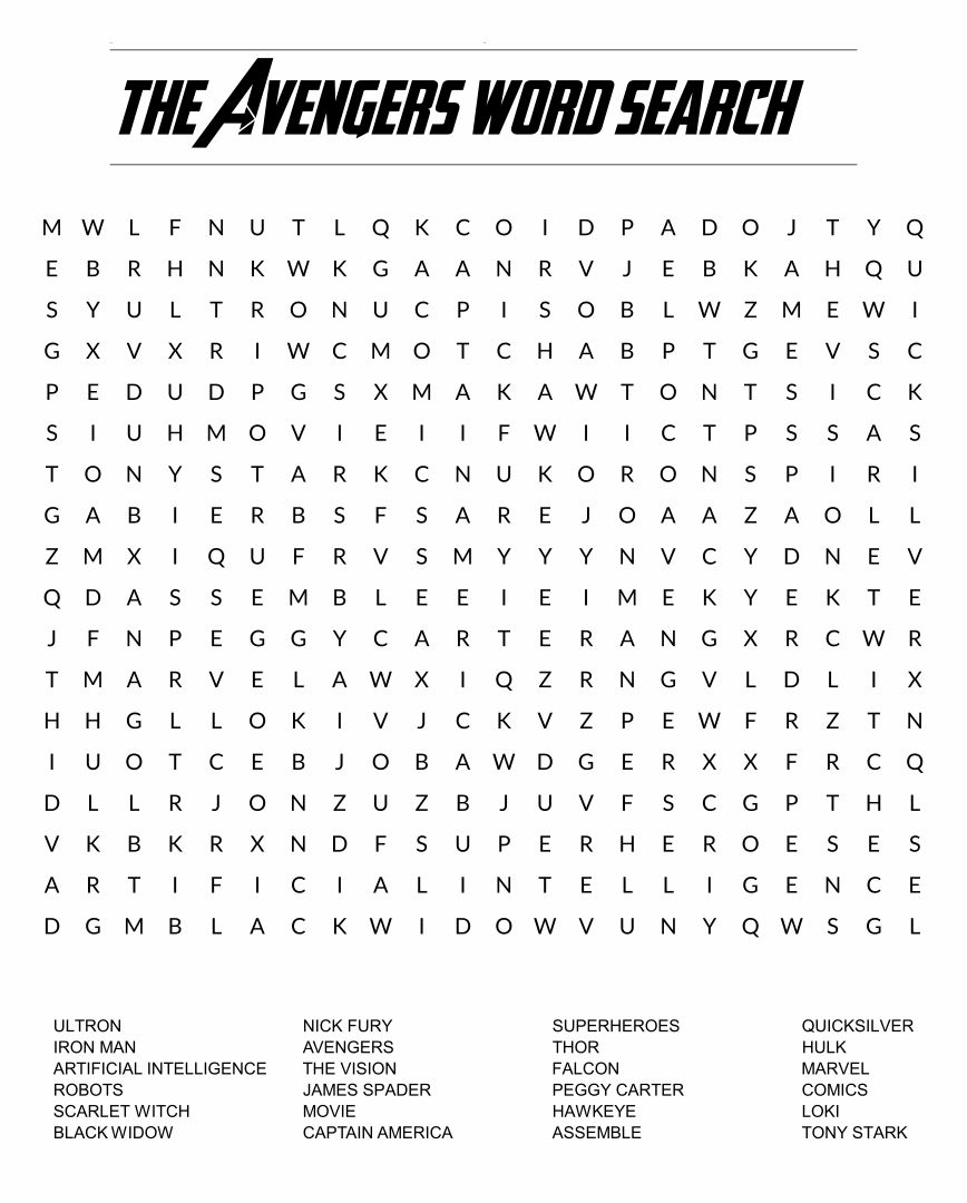 Superhero Printables Worksheets Library