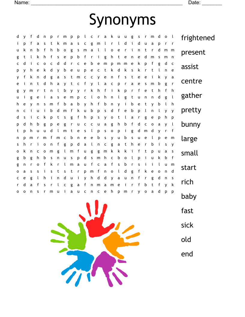 Synonyms Word Search WordMint