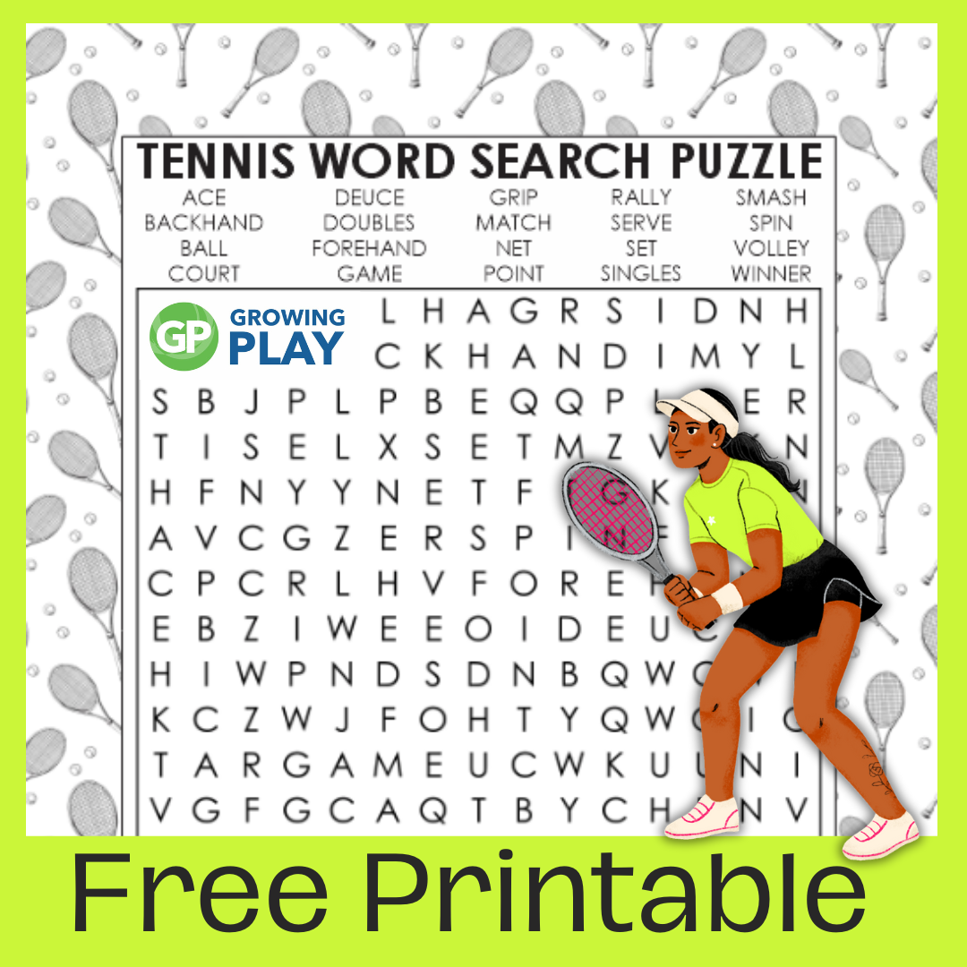 Word Search Sports Printable