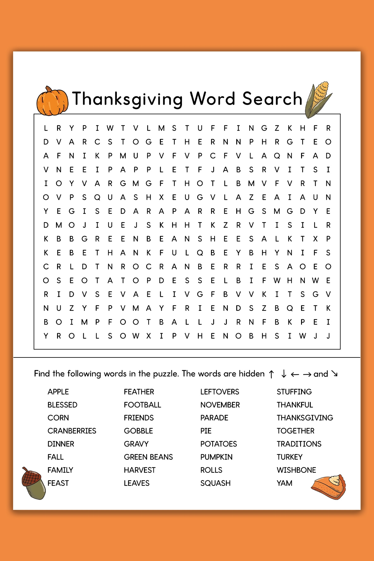 Difficult Word Search Puzzle Printable