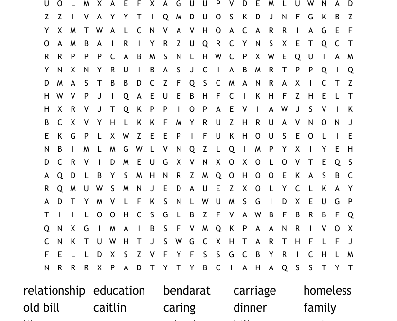 The Simple Gift Word Search WordMint