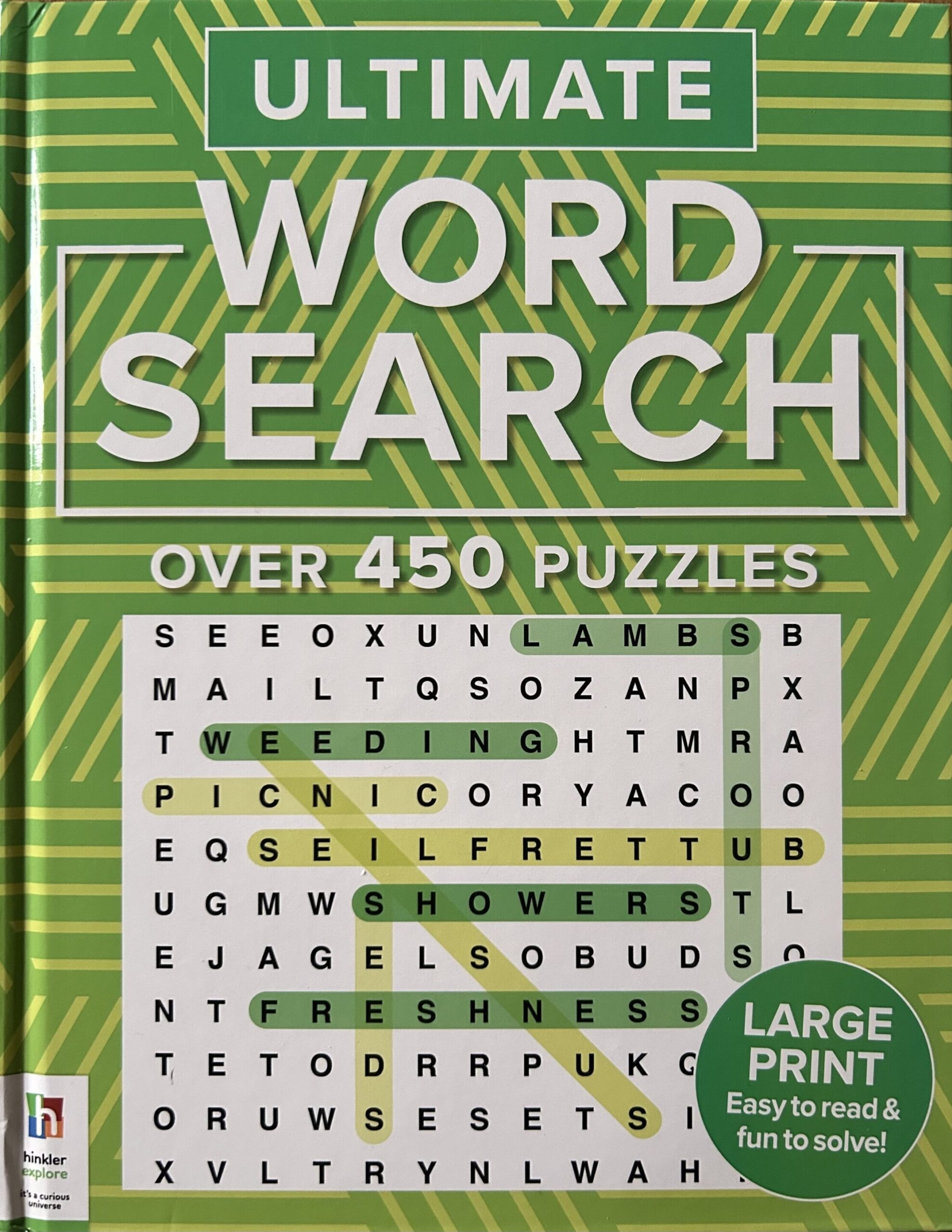 ultimate word search large print over 450 puzzles large print east to read fun to solve green valley book fair