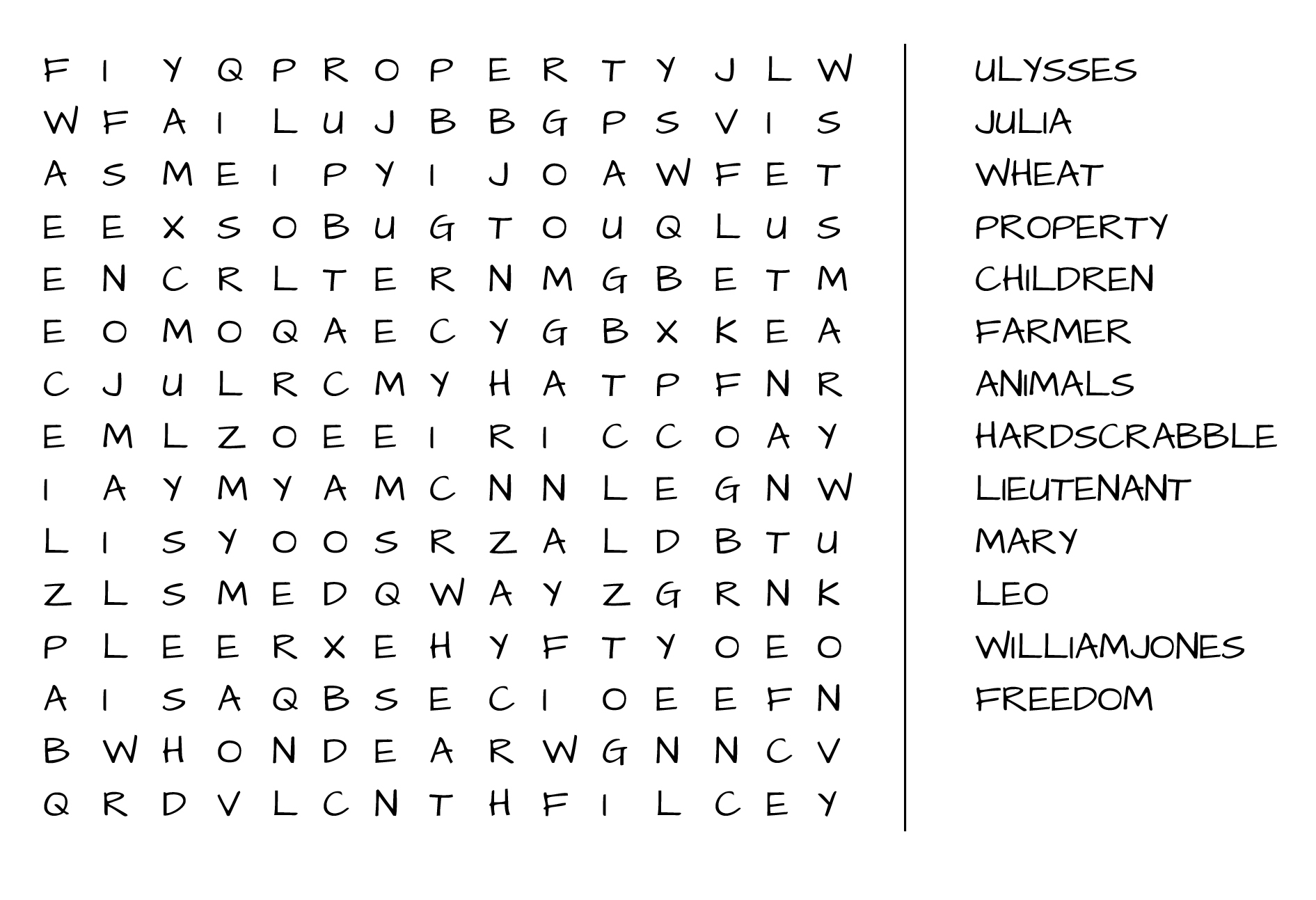 Free Printable Word Searches American Government