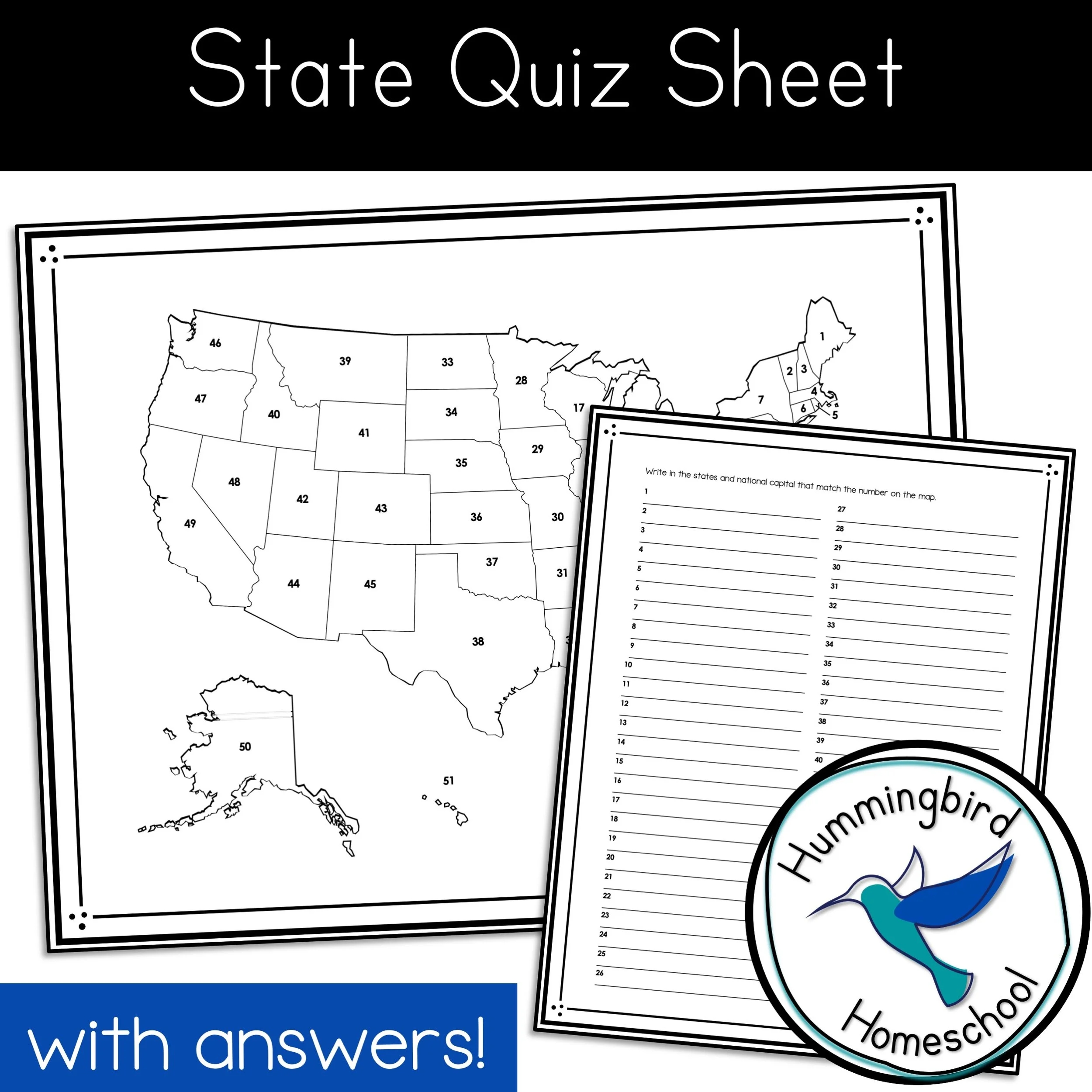 usa 50 states word search pdfs hummingbird homeschool
