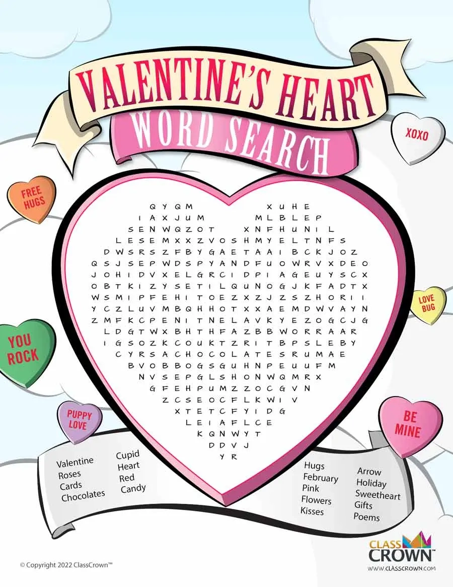 Valentine s Day Resources ClassCrown