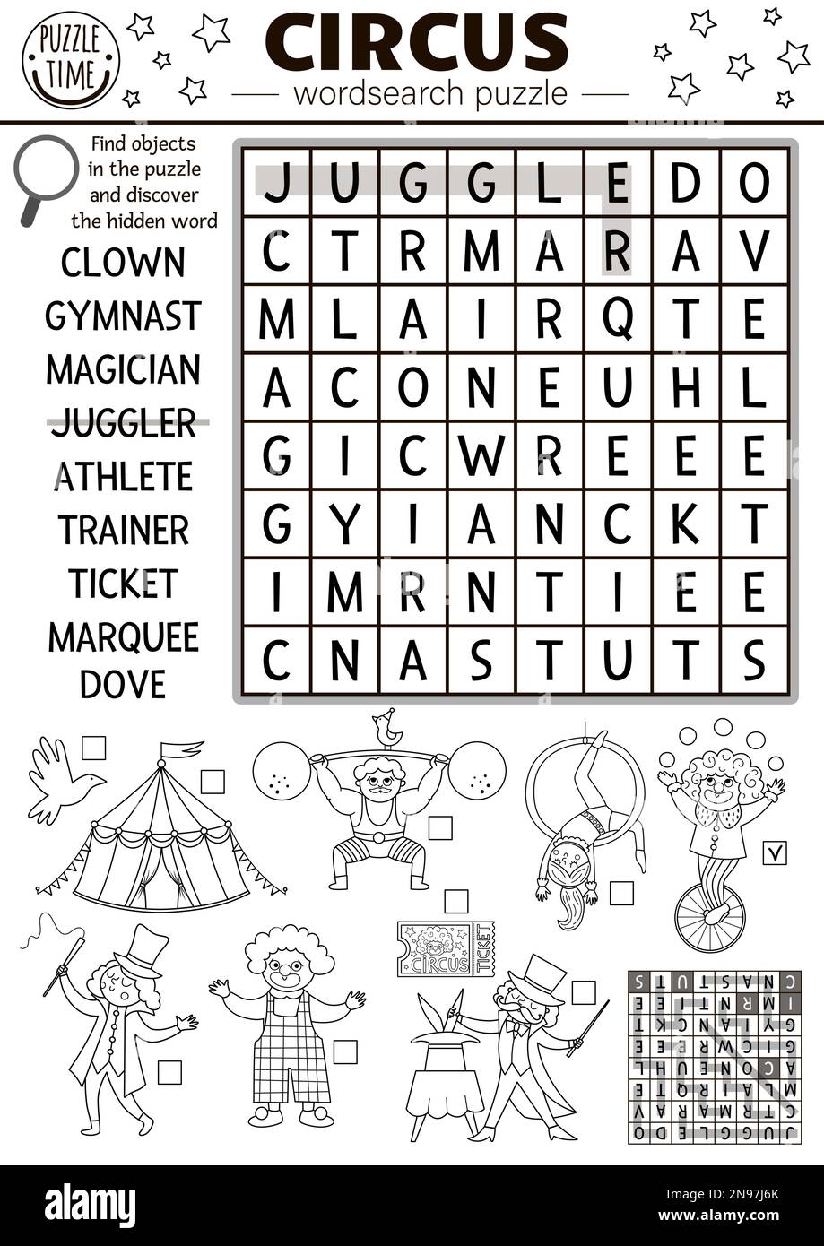 Word Search Funny Printable